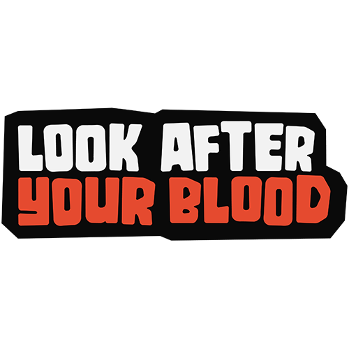 Look after your blood logo